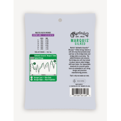 C.F. Martin MA175S Acoustic Marquis� Silked Custom Light (.011 - .052) 80/20 Bronze
